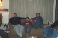 Eric, Ralph, and Mike relaxing on the sofa