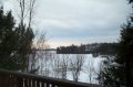 Mary Lake from the lower level balcony