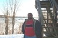 Gary J. @ far end of main lodge